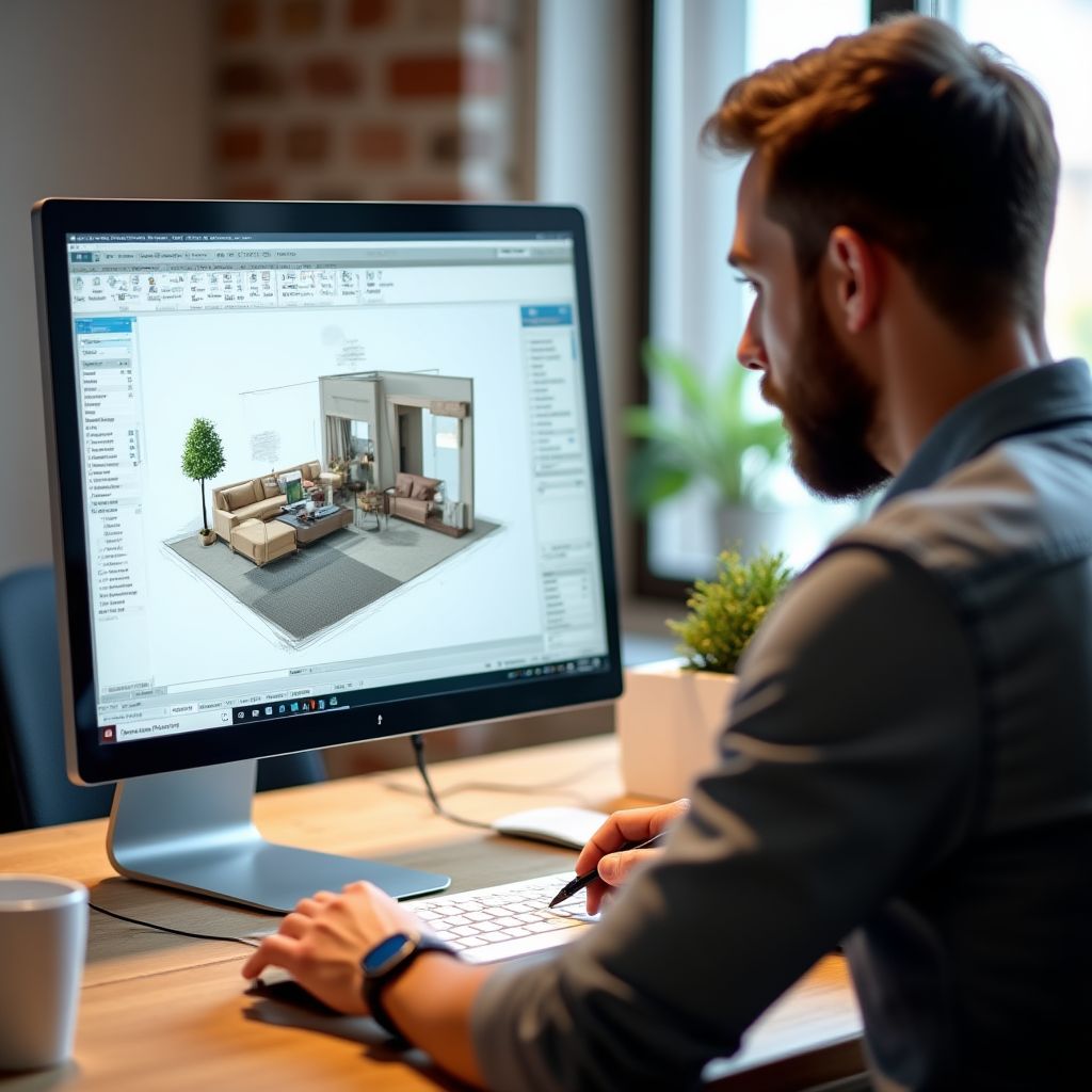 3D-Planung im Büro